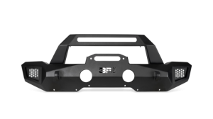 Jeep Wrangler Front Winch Bumper - Body Armor 4x4 - Orion Mid-Width - Black - `07-`22